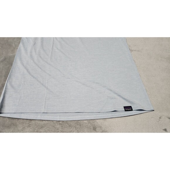 Patagonia Men's Small Fleck Blue Sleeveless Cap Cool Daily Shirt NWT - Picture 7 of 9